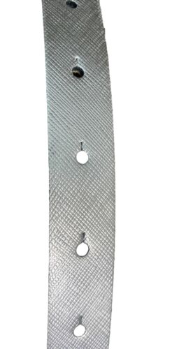 Michael Kors belts 2 For 1 Black MK Logo And Metallic Silver Buckles Silver