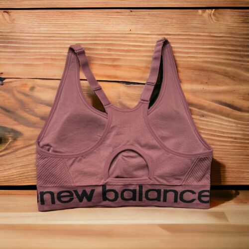 NEW BALANCE Medium Impact Sport Bra Style R000300~ PLUS Sze XXL~DARK OXIDE~GREAT