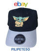 Mandalorian The Baby Yoda Cap Adjustable Star Wars Bioworld One Size Fits All