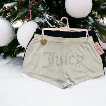 Juicy Couture ~ Women's Sleepwear Shorts Style JC5392/JC1751 -2-Pair~Large CUTE!