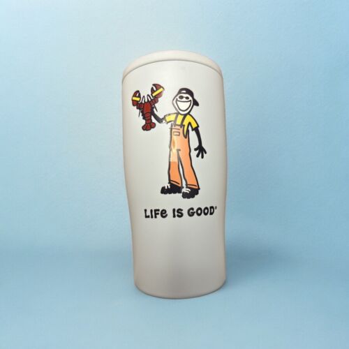 Life is Good 4-in-1 Can Cooler Multicolored~Fits All Slim/Regular Cans Cold 12 H