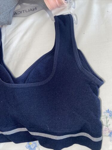 NÁUTICA 3 PACK INTIMATES LOUNGE COMFORT BRAS SIZE 1X RETAIL $54 NT2457 NEW