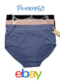 NÁUTICA ~ Women's High Waist NT5387 Underwear Panties Blend Material 3-Pair ~2X