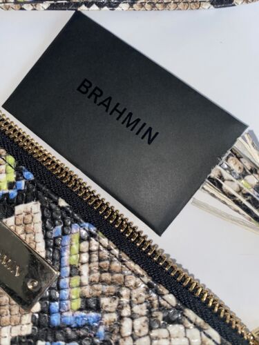 Brahmin Millie Wristlet Clutch Melbourne Mirage NWT