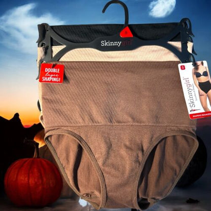 Skinnygirl Double Shaping Seamless Briefs Size SMALL 3  pair Style SG7058￼￼ New