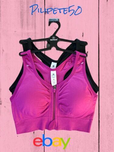 90 Degree By Reflex-Full Support Sport Bra~Multicolor -2 Pack-Regular-ALL SIZES!