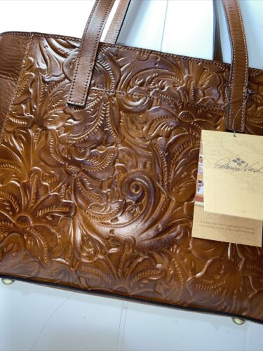 Patricia Nash Varsi Tote style P65307~Florence~Design Antique Metal Hardware NEW