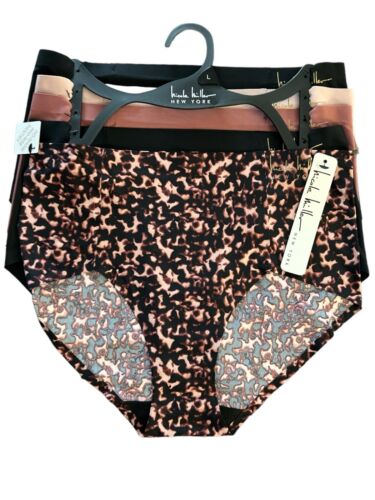 NICOLE MILLER~5 Pack FIT PANTIES~NO SHOW MID-RISE MULTICOLOR~ALL SIZES~GREAT FIT