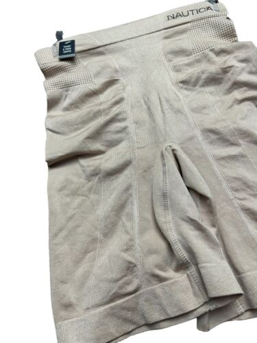 NÁUTICA Shaping Seamless Slip Shorts Size L~2 pair NT4276 ~TAMES YOUR TUMMY!