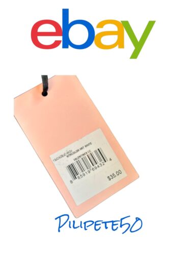 Juicy Couture WTRColor Heart White Valentines CC~Card Case~Key Chain~Coin Wallet