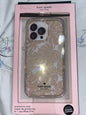 Kate Spade New York Protective Hard-shell Case iPhone 13 PRO Floral Pink