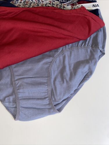 NAUTICA 5 Pack BRIEFS PLUS SIZES~COTTON~MULTICOLOR~  NT3459~ALL SIZES~GREAT FIT!