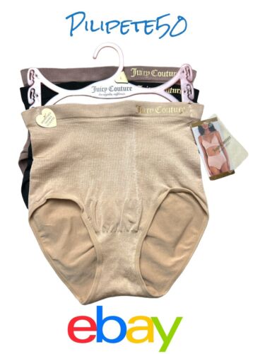 JUICY COUTURE~3 Pk  WOMEN’S FIT PANTIES~MULTICOLOR~  JC4301~ALL SIZES~GREAT FIT!