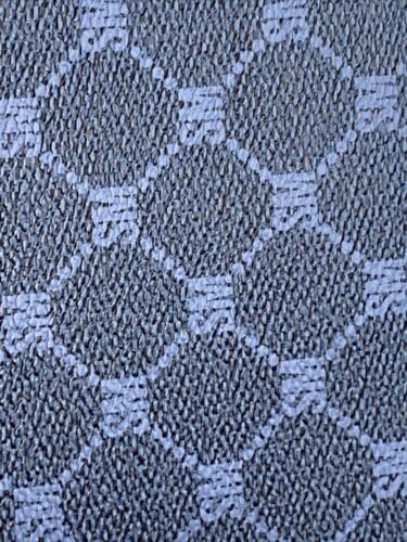 Steve Madden Wallet Navy&Blue Printed SM Logo Zip Around Silver Hardware NEW
