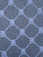 Steve Madden Wallet Navy&Blue Printed SM Logo Zip Around Silver Hardware NEW