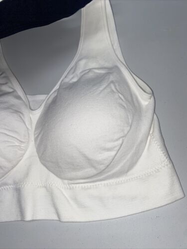Delta Burke 2-Pack Seamless Bras Size 2X Soft Comfort Lounge Removable Pads NEW
