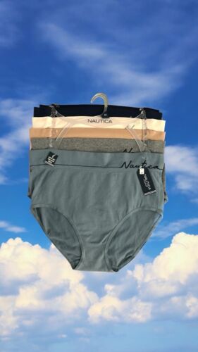 NAUTICA 5 Pack FIT BRIEFS~PLUS SIZES~MULTICOLOR~ NT3465~ALL SIZES~GREAT FIT!