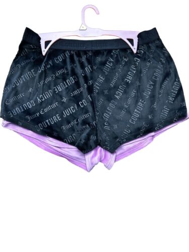 JUICY COUTURE MULTICOLOR  VELOUR RHINSTONES LOGO~JC1751~SLEEP SHORTS ALL SIZES