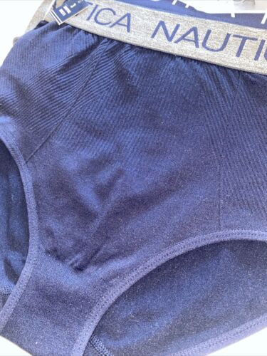 NAUTICA INTIMATES NT4013 3PKD MF SEAMLESS SHAPING BRIEF PANTIES GREAT FIT! NWT