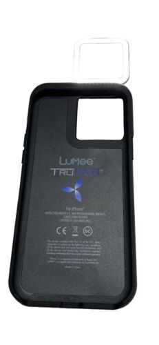 LuMee Flip - iPhone 14 Pro Case - Selfie Phone Cover with 3 Setting LED