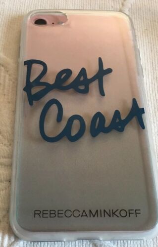 REBECCA MINKOFF iPHONE 7 CASE SHEER PROTECTION CASE "BEST COAST" FREE SHIPPING