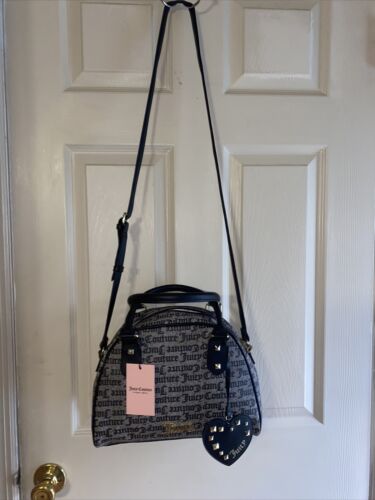 Juicy Couture Gothic Printed Start Us All Out All The Love Satchel Handbag $79