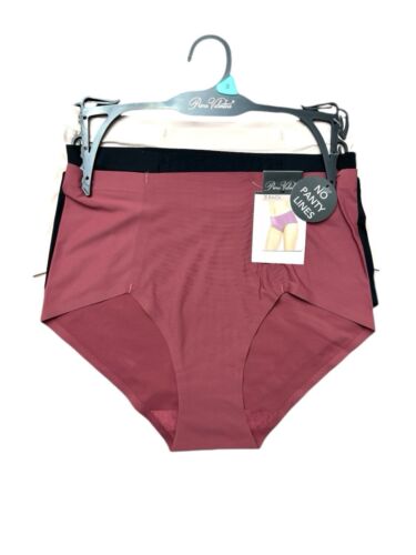 PRIMA VALENTINA 3 Pack PANTIES BRIEFS HI-CUT~77309~MULTICOLOR~SEAMLESS MF~SMALL