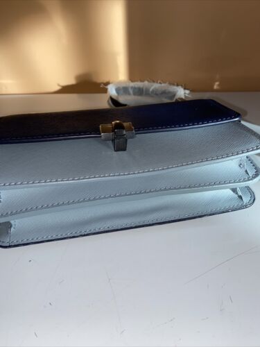 Botkier NEW YORK Lennox Small Cross Body Bag, Ink Blue Combo Retails $198 CLASSY
