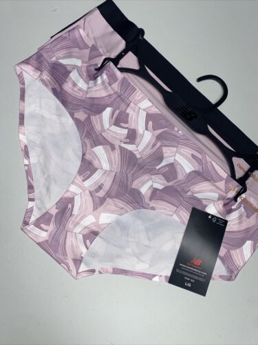 New Balance Super Soft Hipster No-Show Underwear-3 Pack Shades Of Lavender LARGE