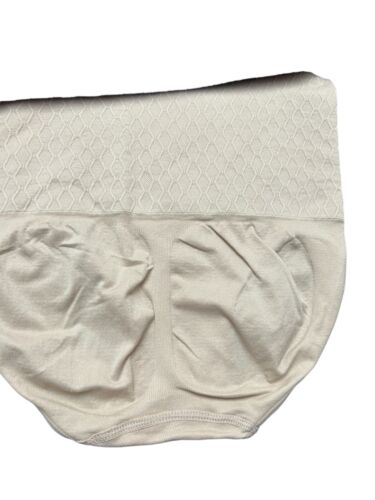 Gloria Vanderbilt 3 Pack High Waisted Seamless Jacquard Shaping Briefs LARGE