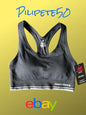 NEW BALANCE~Sports Bra~Medium Impact~Black & Heather Gray~ALL SIZES~ GREAT FIT!