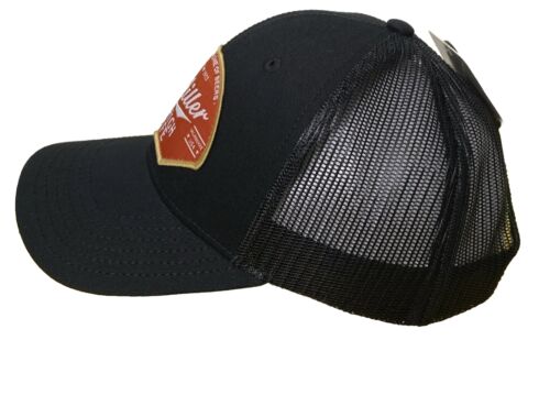 Miller High Life Cap Mad Engine SnapBack Adjustable Black Adult