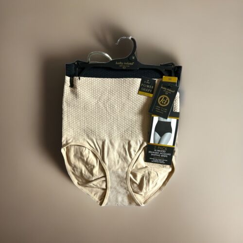 KATHY IRELAND~JACQUARD SHAPING BRIEFS~HIGH WAISTED TUMMY CONTROL~ALL SIZES!