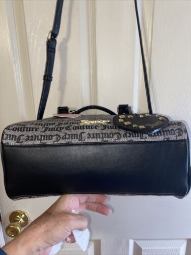 Juicy Couture Gothic Printed Start Us All Out All The Love Satchel Handbag $79