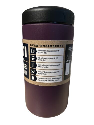 Yeti Rambler 16oz Colster Tall Can Insulator-Alpine-Black--Nordic Purple -ETC