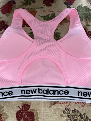 New Balance Sports Bra With Padding Size  XXL- Shade Of Orange Style 111152 NEW