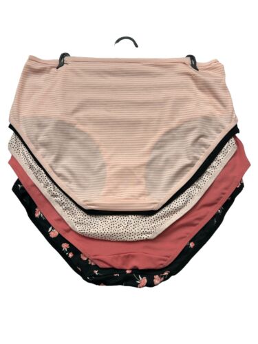 Marilyn Monroe 5pc MM5128~Super Soft~Mid-Rise Panties~Large~ Multicolor PERFECT!