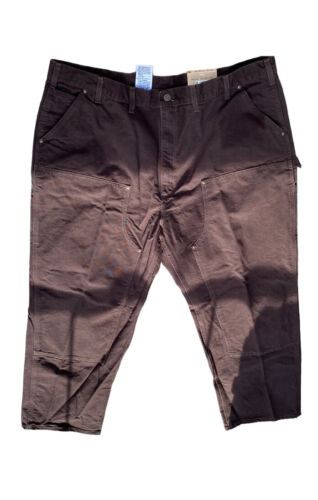 Carhartt Work Pants Washed Double-Front  Duck Brown 46Wx30L Brand New,