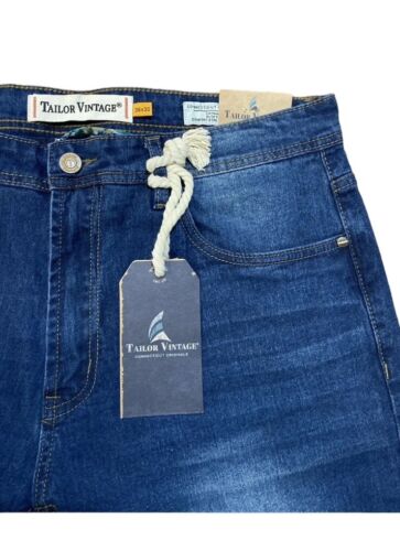 TAILOR VINTAGE JEANS “NAVAL“ CANAAN SLIM STRETCH FIT ABSOLUTE COMFORT MSRP $88