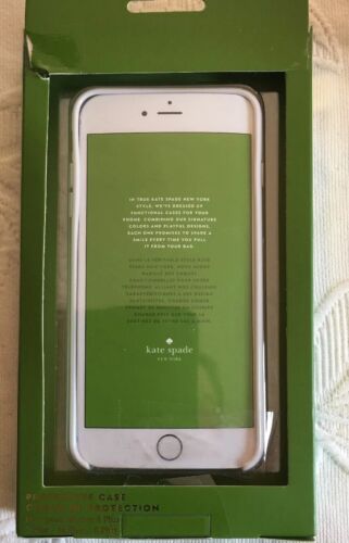KATE SPADE IPHONE CASE GOLD STRIPED FOR  iPHONE 8 /7/ 6s/ 6  NEW