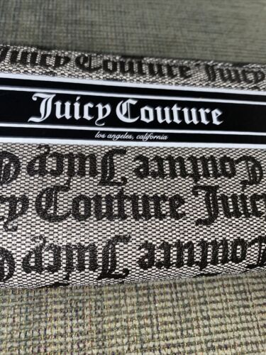 JUICY COUTURE WALLET ORGANIZER- CLUTCH EMBOSSED LOGO-FRONT ZIP & ZIP AROUND CUTE