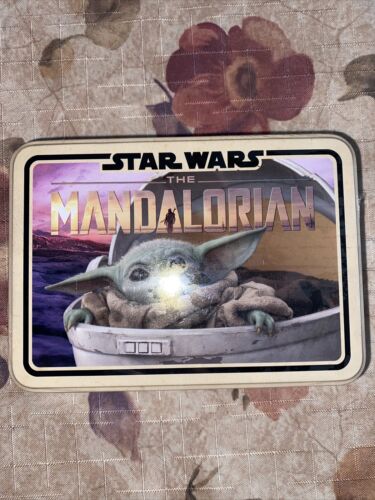 Star Wars Mandalorian The Child Baby Yoda Grogu Playing Card Deck Collectors Tin