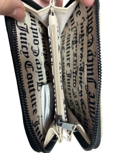 Juicy Couture Black Wallet~ Angel Brighter~Multi-Compartment Bifold~ ELEGANT~NWT