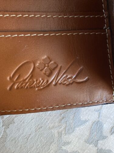Patricia Nash Group Veg. Tan P40901 Leather REITI Wallet Florence Brown $99!