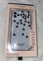 Kate Spade Phone Case Hardshell Apple iPhone 11 PRO MAX Flowers Black White Gems