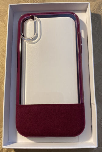 OTTER BOX Statement Series Case for iPhone XR Magenta Felt MSRP $39.95