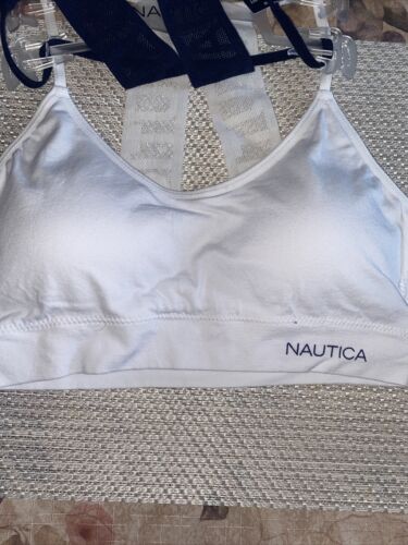 NÁUTICA 2PACK INTIMATES LOUNGE COMFORT BRAS SIZE MEDIUM RETAIL $42 BEAUTIFUL NEW