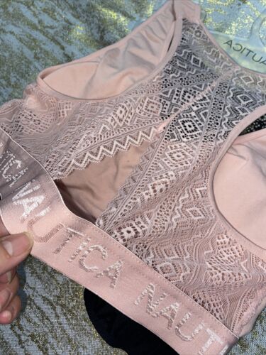 NÁUTICA 2PACK INTIMATES LACE COMFORT BRAS SIZE XLARGE RETAIL $42 BEAUTIFUL NEW