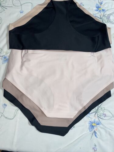 NÁUTICA ~ Women's NT3206 Laser Briefs Panties Hipsters 5-Pair ~ MEDIUM  ~UNIQUE