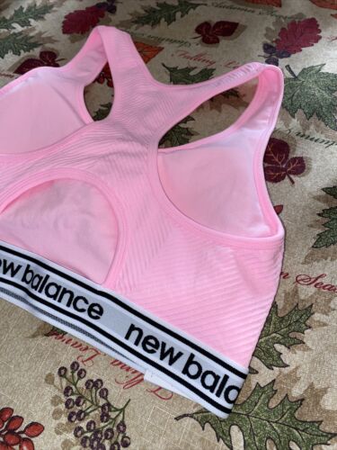 New Balance Sports Bra With Padding Size  XXL- Shade Of Orange Style 111152 NEW